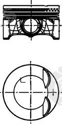  KOLBENSCHMIDT part 40247610 Piston
