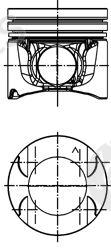  KOLBENSCHMIDT part 40262600 Piston