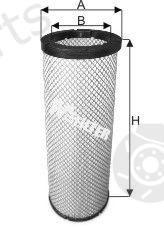  MFILTER part A-542/1 (A5421) Air Filter