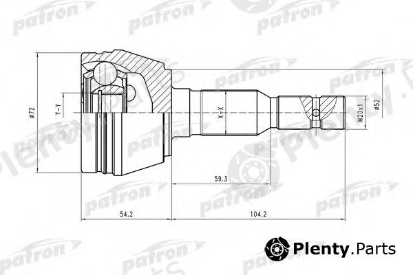  PATRON part PCV1290 Joint Kit, drive shaft