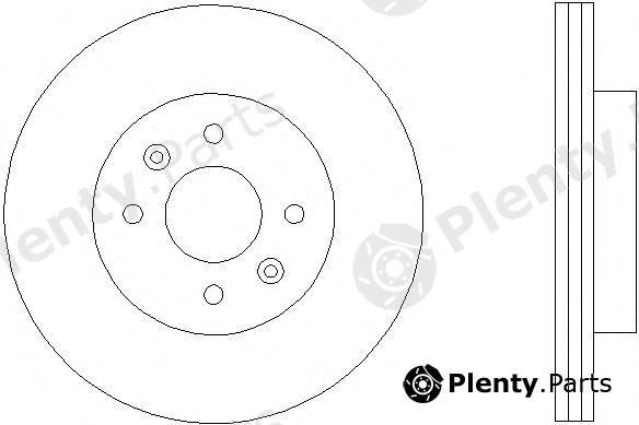  HELLA PAGID part 8DD355107-121 (8DD355107121) Brake Disc