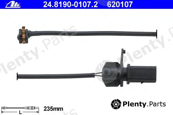  ATE part 24.8190-0107.2 (24819001072) Warning Contact, brake pad wear