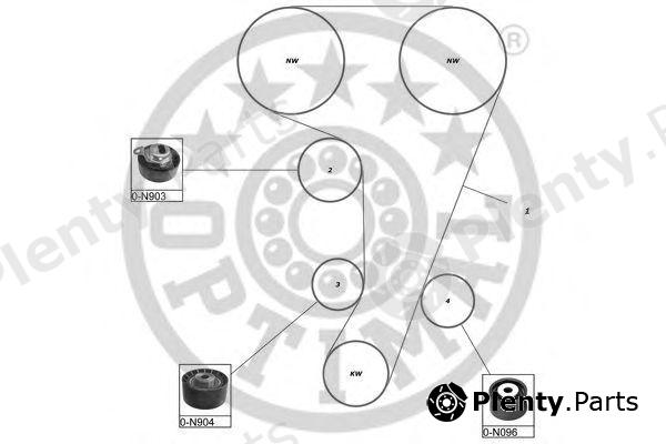  OPTIMAL part SK-1094 (SK1094) Timing Belt Kit