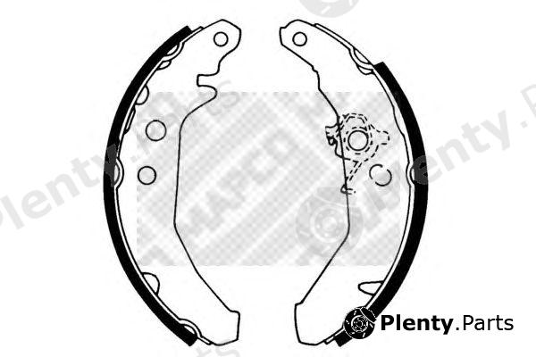  MAPCO part 8818 Brake Shoe Set