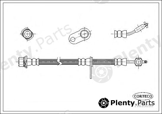  CORTECO part 19033058 Brake Hose