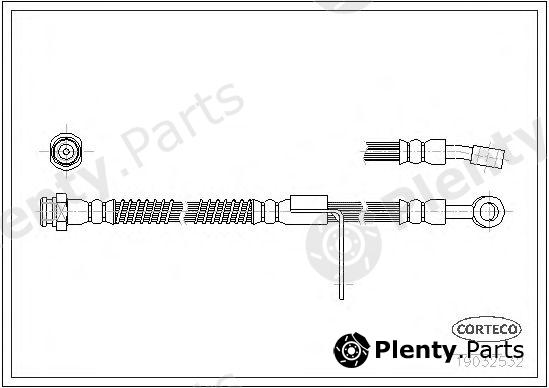  CORTECO part 19032532 Brake Hose