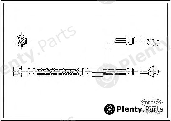  CORTECO part 19032541 Brake Hose