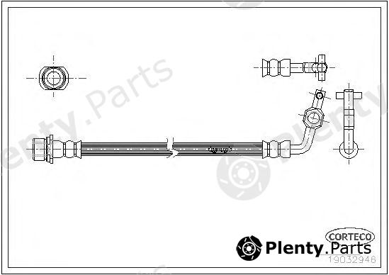  CORTECO part 19032946 Brake Hose
