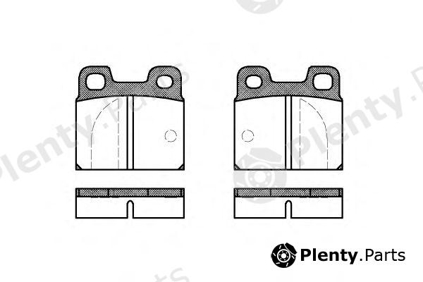 ROADHOUSE part 200500 Brake Pad Set, disc brake