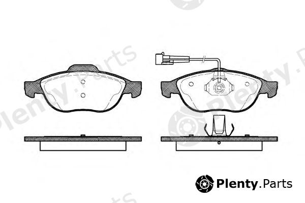  ROADHOUSE part 266002 Brake Pad Set, disc brake