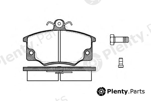  REMSA part 0146.04 (014604) Brake Pad Set, disc brake