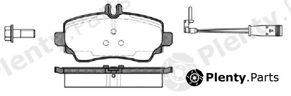  REMSA part 065022 Brake Pad Set, disc brake