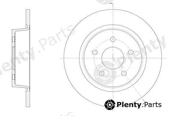  REMSA part 61459.00 (6145900) Brake Disc
