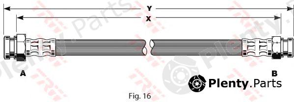 TRW part PHA135 Brake Hose