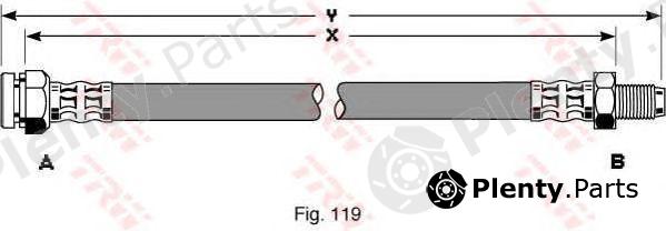  TRW part PHB267 Brake Hose