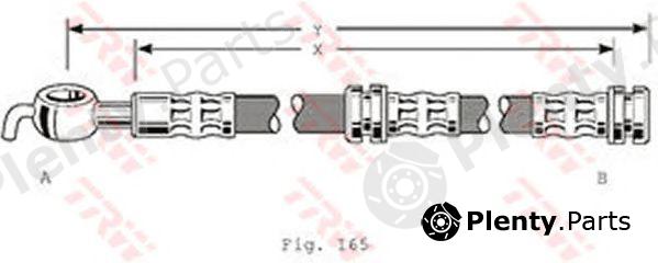  TRW part PHD347 Brake Hose