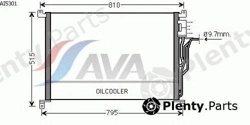  AVA QUALITY COOLING part AI5301 Condenser, air conditioning