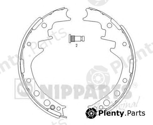  NIPPARTS part J3502033 Brake Shoe Set