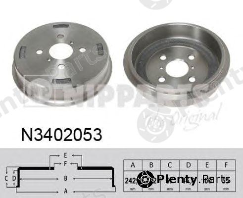 NIPPARTS part N3402053 Brake Drum