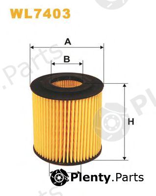  WIX FILTERS part WL7403 Oil Filter