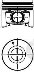  KOLBENSCHMIDT part 40710610 Piston