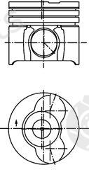  KOLBENSCHMIDT part 40294600 Piston