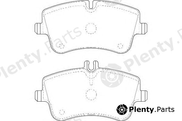  WAGNER part WBP23144A Brake Pad Set, disc brake