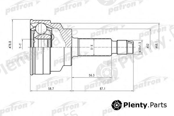  PATRON part PCV1518 Joint Kit, drive shaft