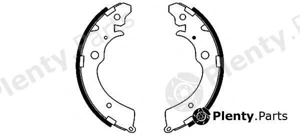  HELLA PAGID part 8DB355001-481 (8DB355001481) Brake Shoe Set