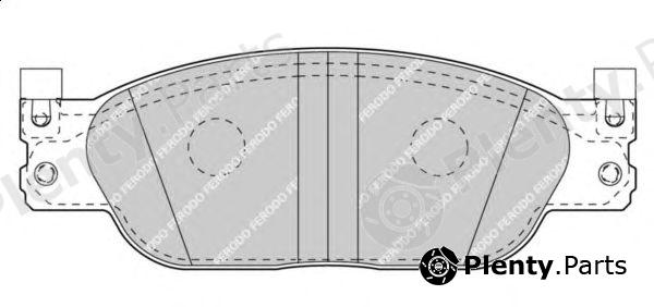  FERODO part FDB4389 Brake Pad Set, disc brake