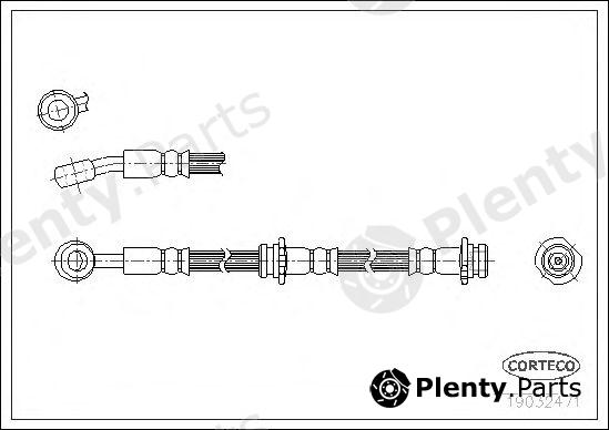  CORTECO part 19032471 Brake Hose