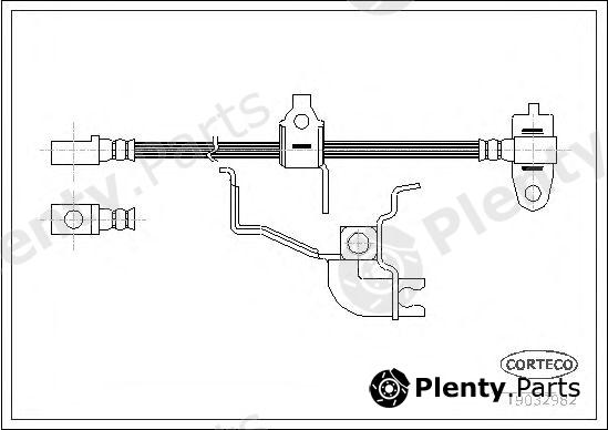  CORTECO part 19032982 Brake Hose