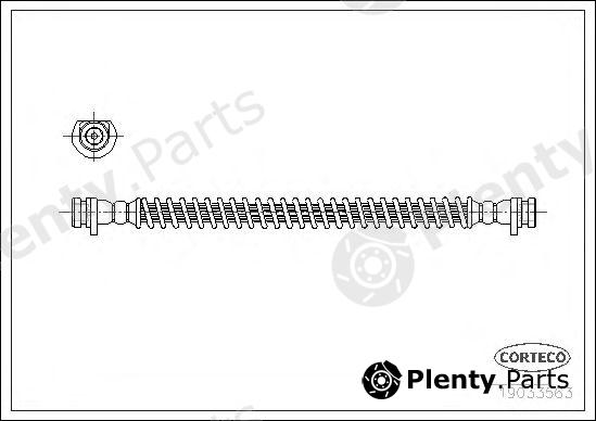  CORTECO part 19033563 Brake Hose