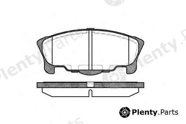  ROADHOUSE part 265700 Brake Pad Set, disc brake