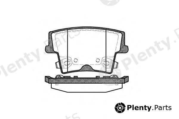  ROADHOUSE part 2112708 Brake Pad Set, disc brake