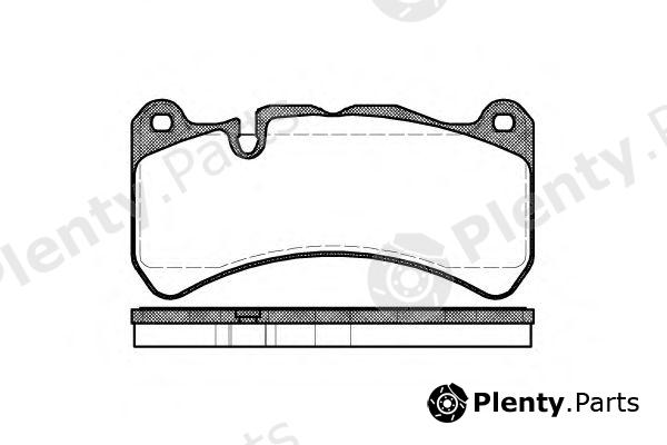  ROADHOUSE part 2119200 Brake Pad Set, disc brake