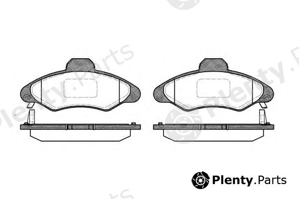 REMSA part 033104 Brake Pad Set, disc brake