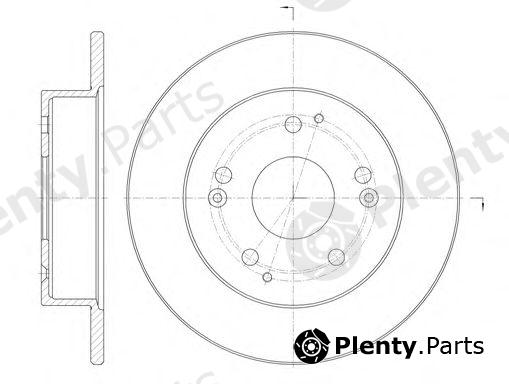  REMSA part 6114700 Brake Disc