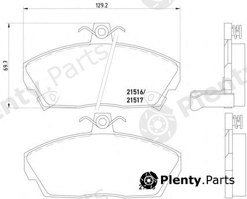  PAGID part T5065 Brake Pad Set, disc brake