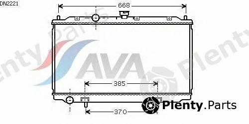  AVA QUALITY COOLING part DN2221 Radiator, engine cooling