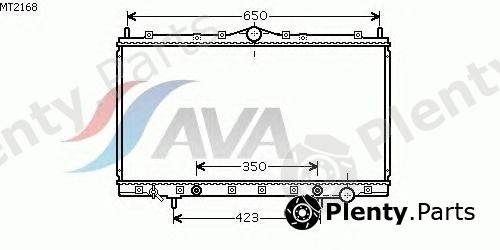  AVA QUALITY COOLING part MT2168 Radiator, engine cooling