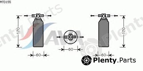  AVA QUALITY COOLING part MTD155 Dryer, air conditioning