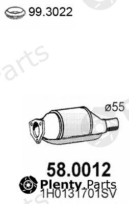  ASSO part 580012 Catalytic Converter