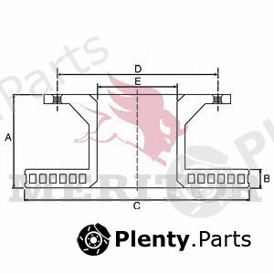 Genuine MERITOR (ROR) part MBR1588 Replacement part