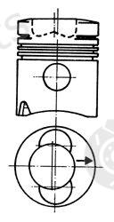  KOLBENSCHMIDT part 93280600 Piston