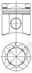  KOLBENSCHMIDT part 94852600 Piston