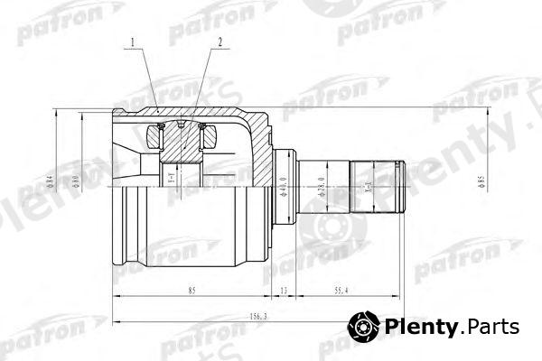  PATRON part PCV3009 Joint Kit, drive shaft