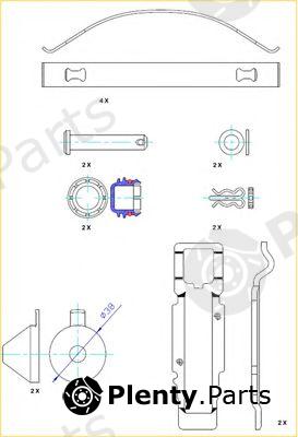  FERODO part FCV1373DFE Brake Pad Set, disc brake