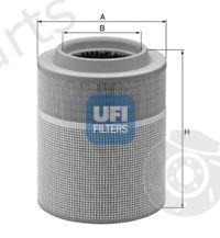  UFI part 2762600 Air Filter