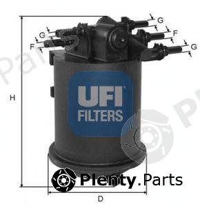  UFI part 2408600 Fuel filter
